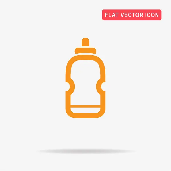 Icono Bebida Deportiva Ilustración Del Concepto Vectorial Para Diseño — Vector de stock