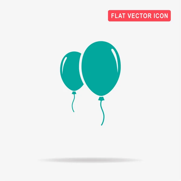 Icône Ballon Illustration Vectorielle Concept Pour Design — Image vectorielle