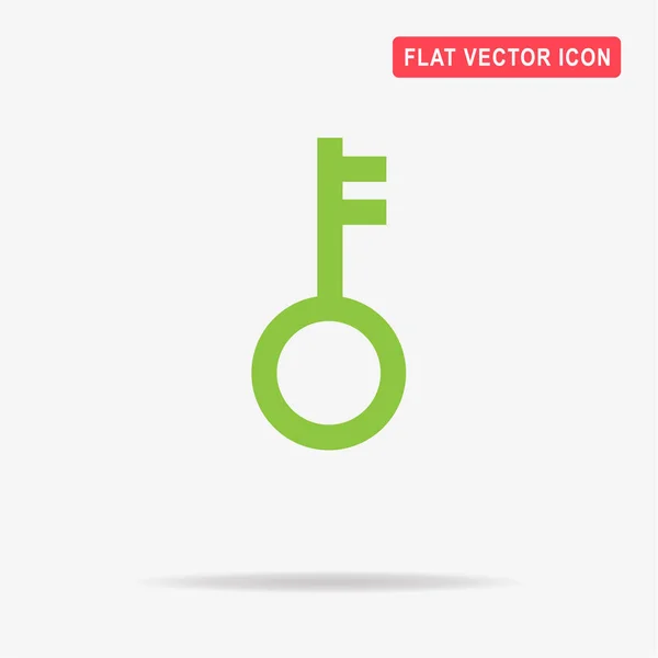 Icono Clave Ilustración Del Concepto Vectorial Para Diseño — Vector de stock