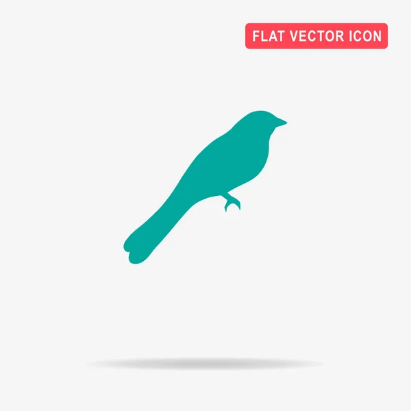 Vogelsymbol Vektor Konzept Illustration Für Design — Stockvektor
