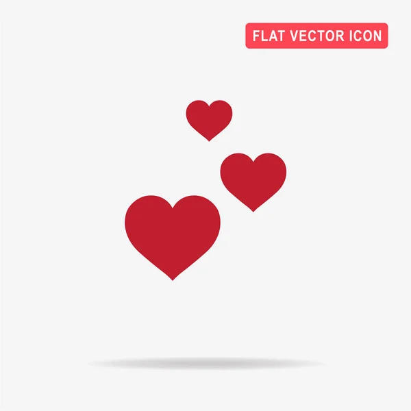 Icono Amor Ilustración Del Concepto Vectorial Para Diseño — Vector de stock