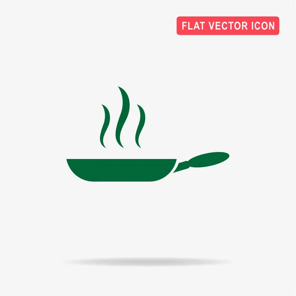 Icono Sartén Ilustración Del Concepto Vectorial Para Diseño — Vector de stock