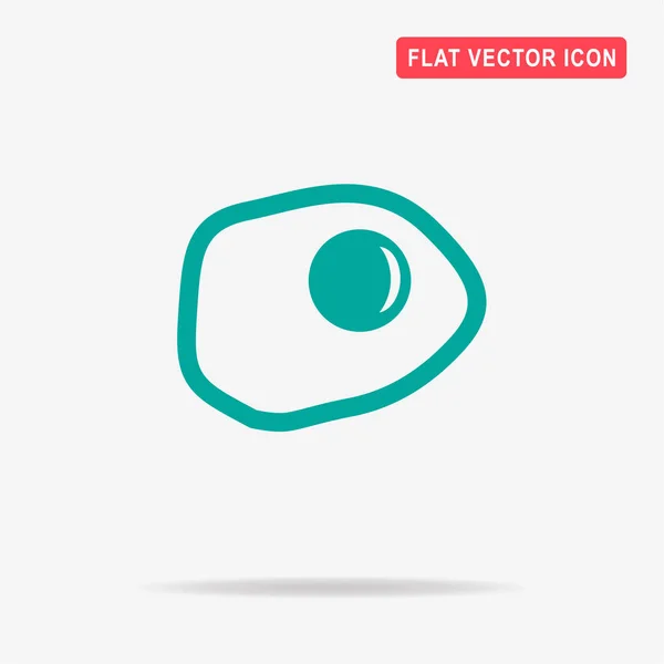 Icono Huevo Frito Ilustración Del Concepto Vectorial Para Diseño — Archivo Imágenes Vectoriales