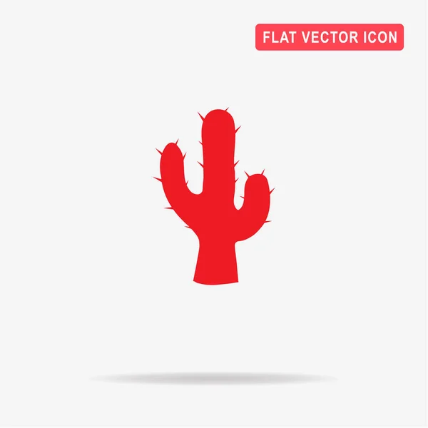 Icono Cactus Ilustración Del Concepto Vectorial Para Diseño — Vector de stock