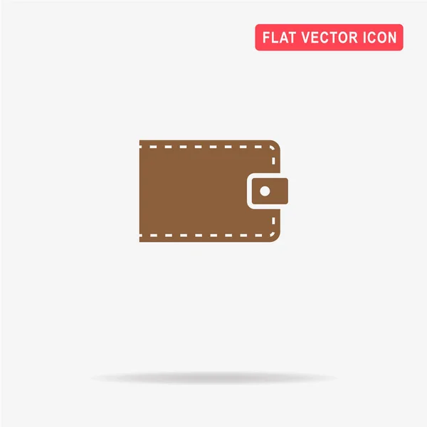 Icono Billetera Ilustración Del Concepto Vectorial Para Diseño — Vector de stock