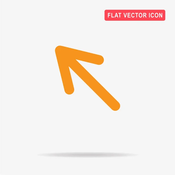 Icône Flèche Illustration Vectorielle Concept Pour Design — Image vectorielle