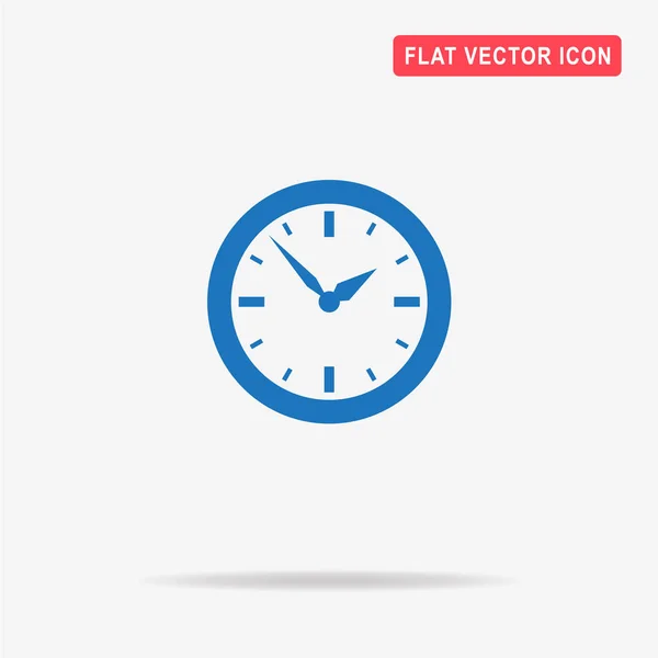 Ícone Relógio Ilustração Conceito Vetor Para Design — Vetor de Stock