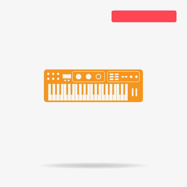 Icono Teclado Electrónico Ilustración Del Concepto Vectorial Para Diseño — Archivo Imágenes Vectoriales