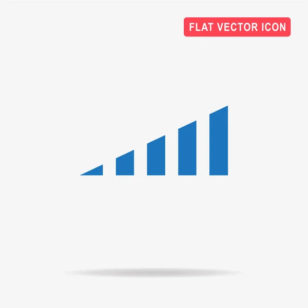 Hangerő Ikon Vektor Koncepció Illusztráció Design — Stock Vector