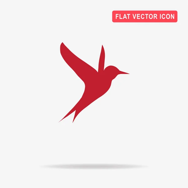 Vogel Pictogram Vectorillustratie Concept Voor Ontwerp — Stockvector