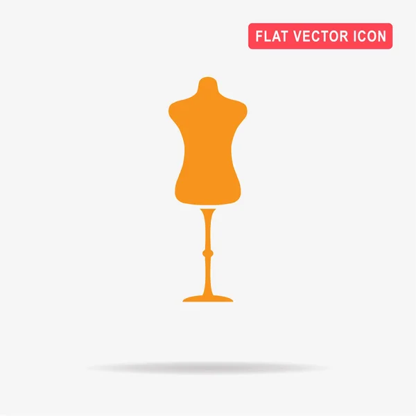 Icono Del Maniquí Ilustración Del Concepto Vectorial Para Diseño — Vector de stock