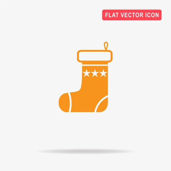 Socken Ikone Vektor Konzept Illustration Für Design — Stockvektor