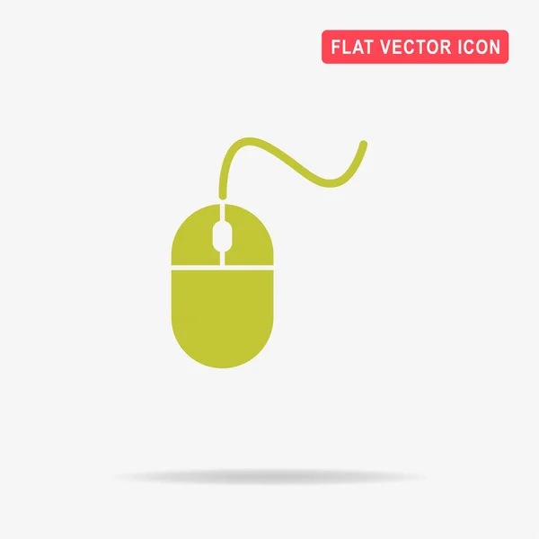 Icono Del Ratón Ilustración Del Concepto Vectorial Para Diseño — Vector de stock