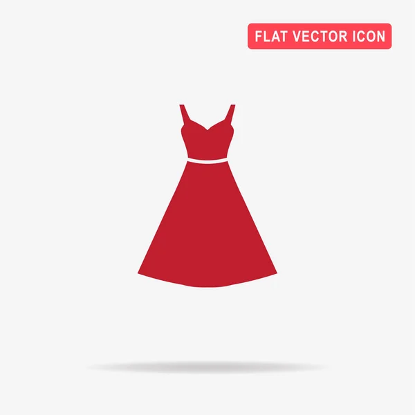 Kleid Symbol Vektor Konzept Illustration Für Design — Stockvektor