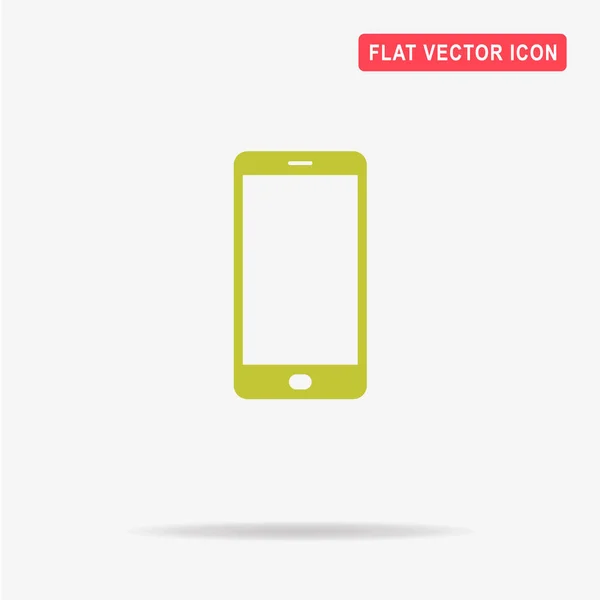 Moderne Smartphone Ikone Vektor Konzept Illustration Für Design — Stockvektor