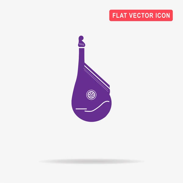 Icono Bandura Ilustración Del Concepto Vectorial Para Diseño — Vector de stock