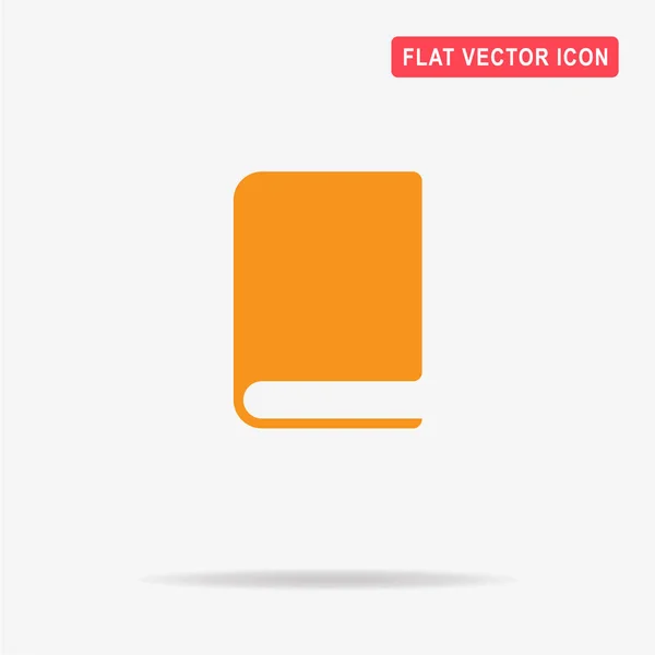 Icono Del Libro Ilustración Del Concepto Vectorial Para Diseño — Vector de stock