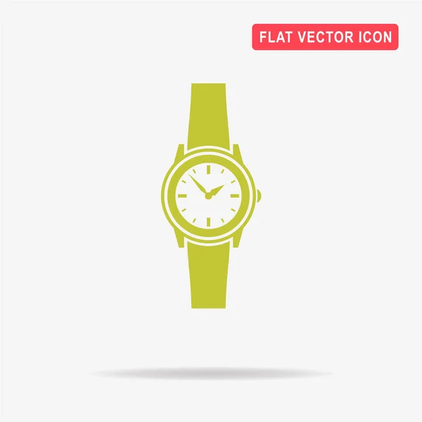 Uhr Symbol Vektor Konzept Illustration Für Design — Stockvektor