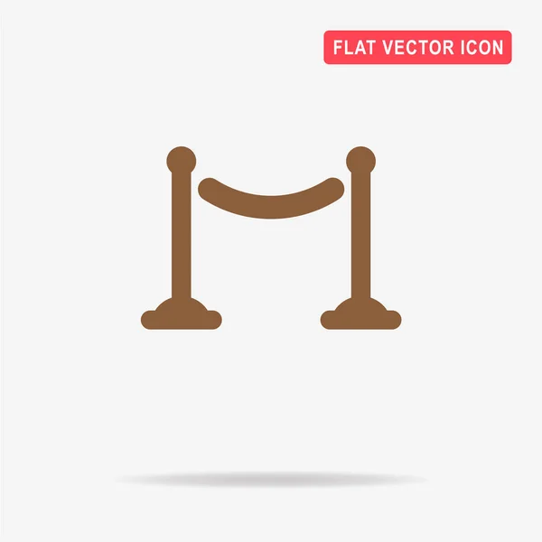 Icono Cerca Cine Ilustración Del Concepto Vectorial Para Diseño — Vector de stock