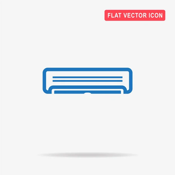 Air Conditioner Icon Vector Concept Illustration Design — Stock Vector