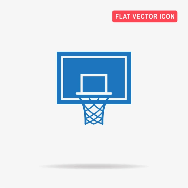 Ícone Basquetebol Ilustração Conceito Vetor Para Design — Vetor de Stock