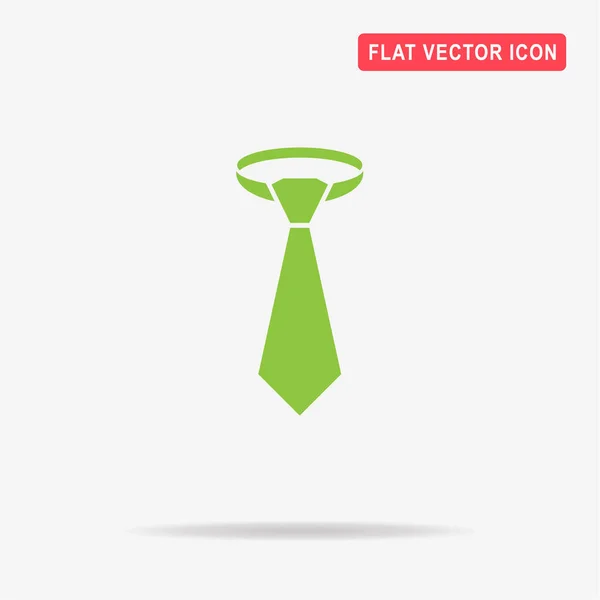 Icono Corbata Ilustración Del Concepto Vectorial Para Diseño — Vector de stock