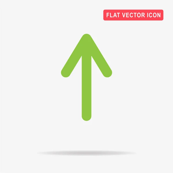 Icono Flecha Ilustración Del Concepto Vectorial Para Diseño — Vector de stock