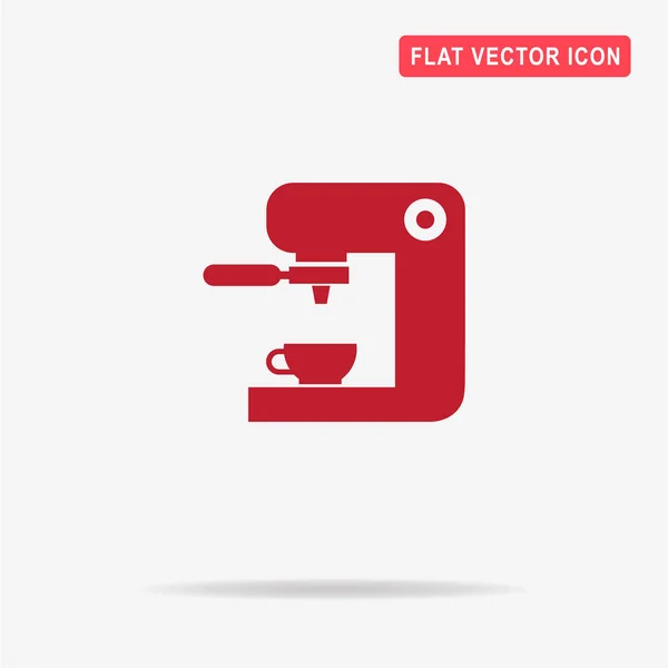 Kaffeemaschinen Symbol Vektor Konzept Illustration Für Design — Stockvektor