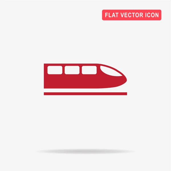 Icône Train Grande Vitesse Illustration Vectorielle Concept Pour Design — Image vectorielle