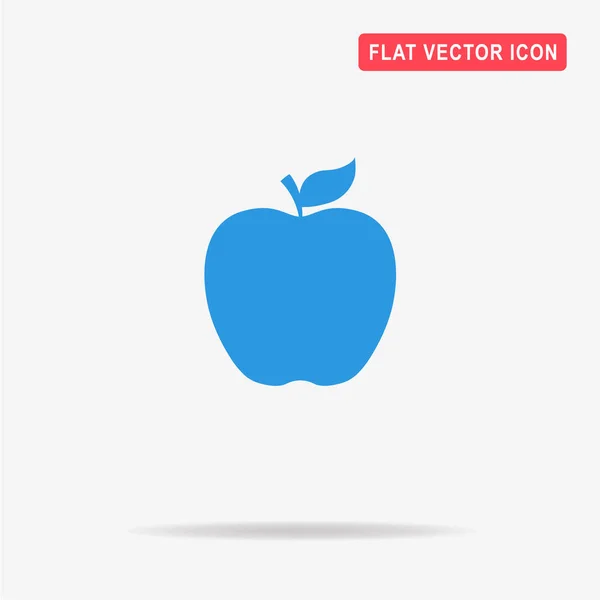 Ícone Apple Ilustração Conceito Vetor Para Design —  Vetores de Stock