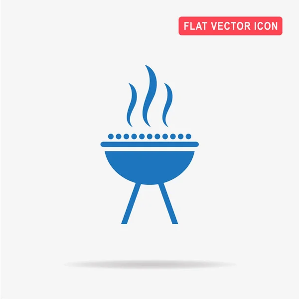 Icône Barbecue Illustration Vectorielle Concept Pour Design — Image vectorielle
