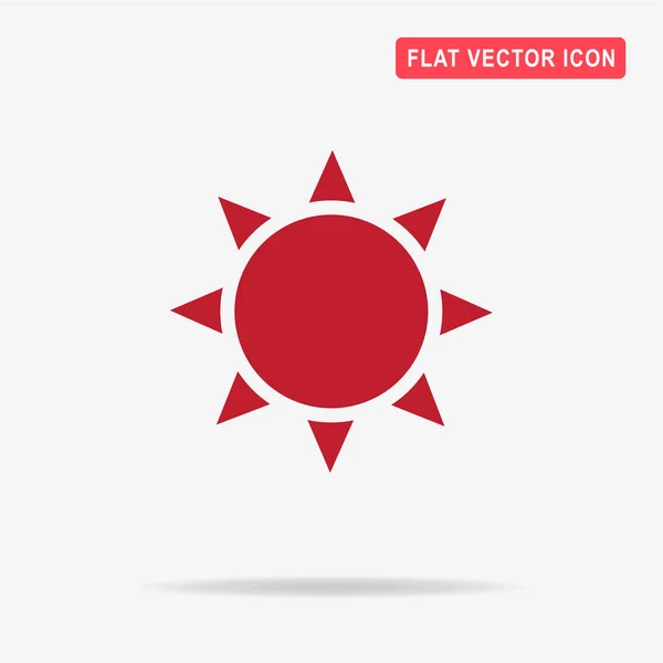 Ícone Solar Ilustração Conceito Vetor Para Design — Vetor de Stock