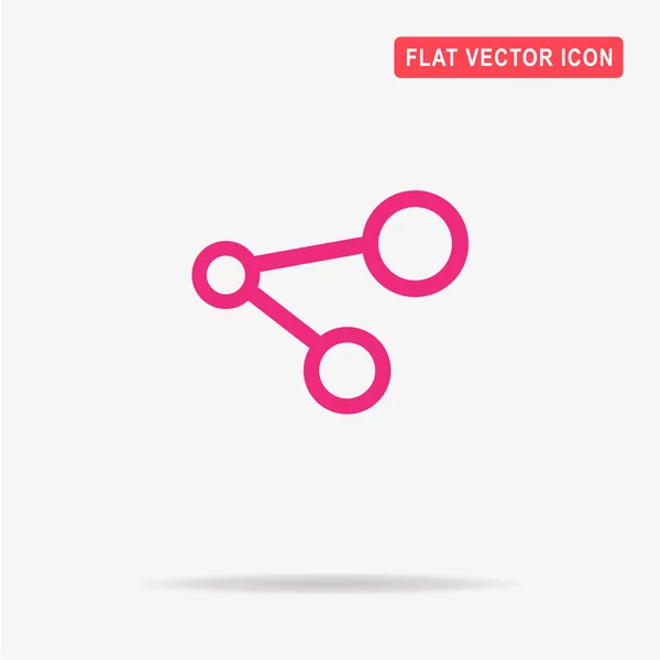 Network Icon Vector Concept Illustration Design — Stock Vector