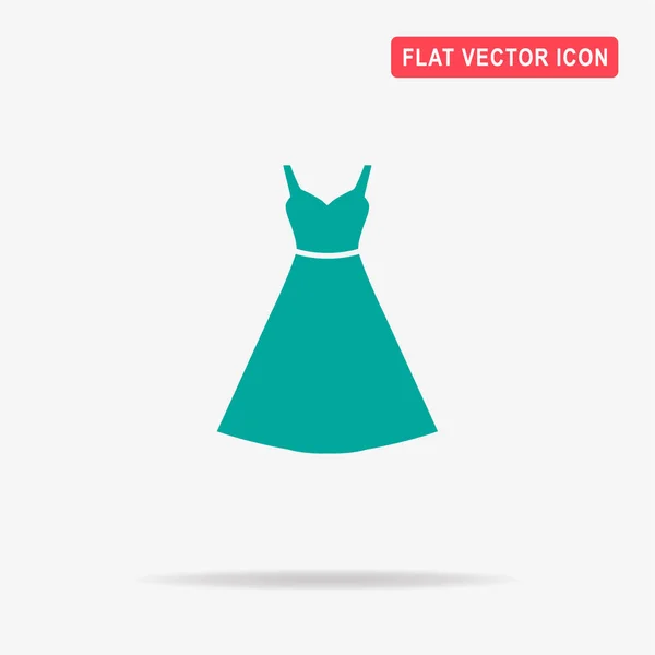 Kleid Symbol Vektor Konzept Illustration Für Design — Stockvektor