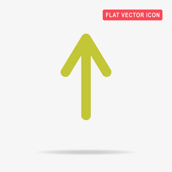 Icona Della Freccia Illustrazione Concettuale Vettoriale Design — Vettoriale Stock