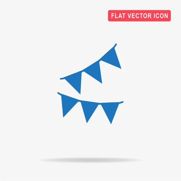 Icono Banderas Ilustración Del Concepto Vectorial Para Diseño — Vector de stock