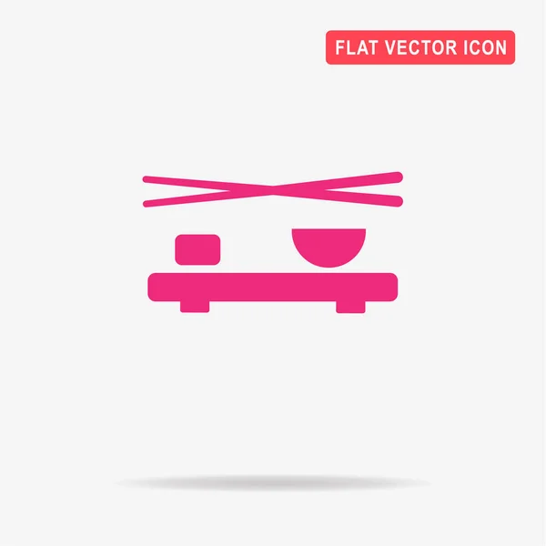 Icono Comida Japonesa Ilustración Del Concepto Vectorial Para Diseño — Vector de stock