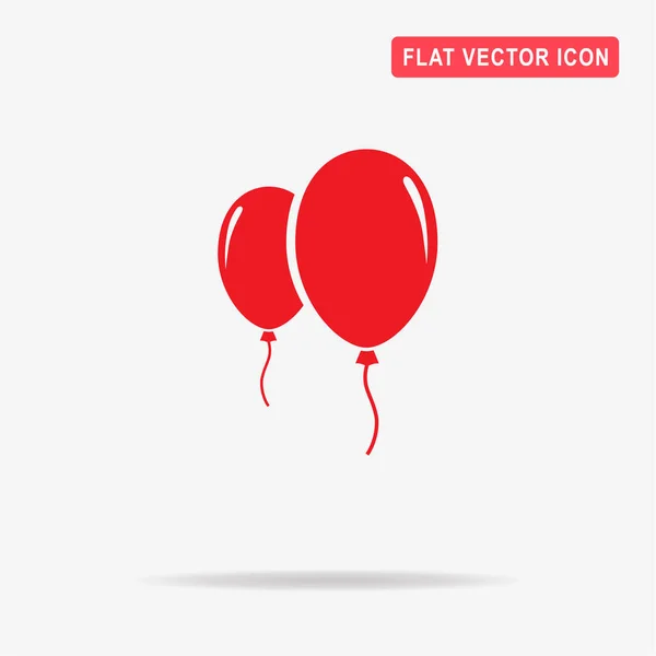 Luftballon Symbol Vektor Konzept Illustration Für Design — Stockvektor