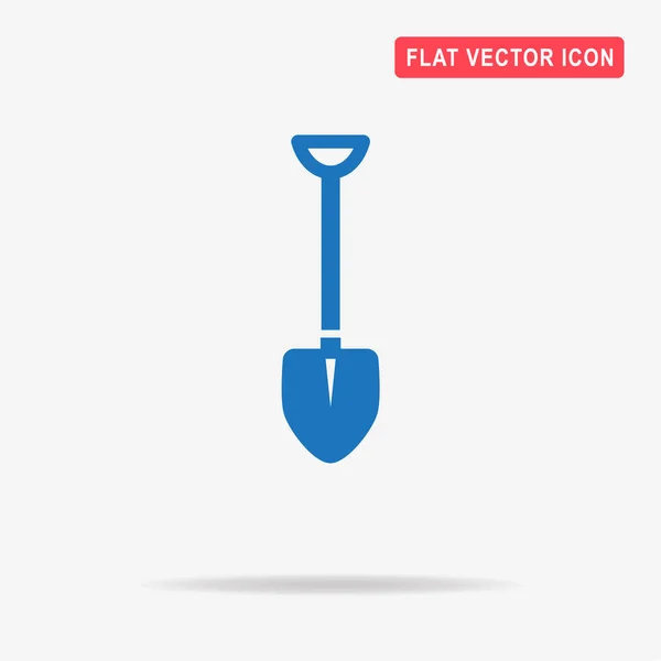 Icono Pala Ilustración Del Concepto Vectorial Para Diseño — Vector de stock