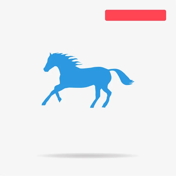 Icono Caballo Ilustración Del Concepto Vectorial Para Diseño — Vector de stock