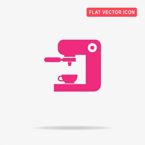 Koffie Machine Symbool Vectorillustratie Concept Voor Ontwerp — Stockvector