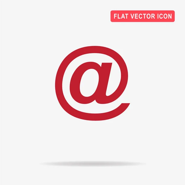 Icône Email Illustration Vectorielle Concept Pour Design — Image vectorielle