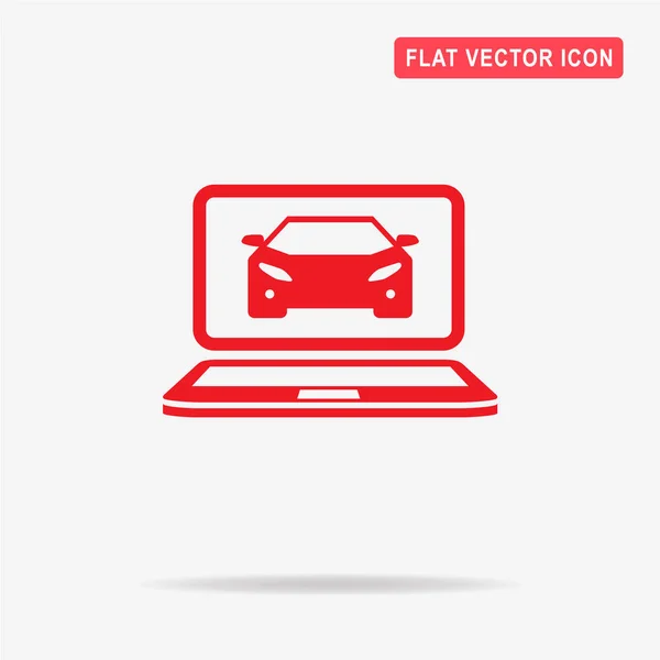 Icono Diagnóstico Coche Ilustración Del Concepto Vectorial Para Diseño — Vector de stock