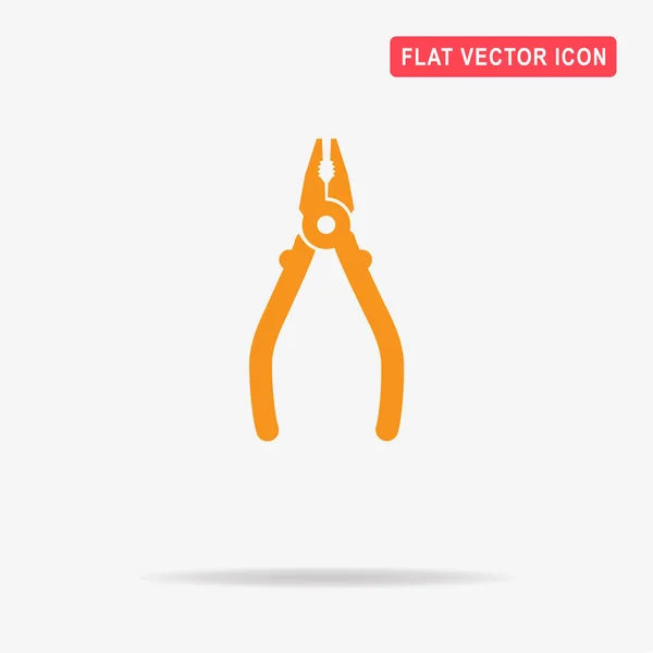 Alicates Icono Ilustración Del Concepto Vectorial Para Diseño — Vector de stock