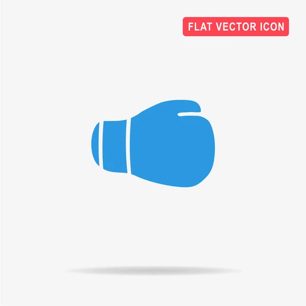 Ícone Luva Boxe Ilustração Conceito Vetor Para Design — Vetor de Stock