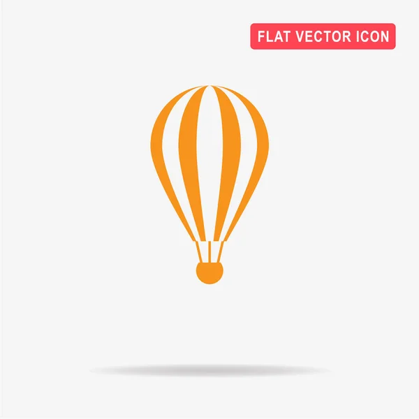 Ícone Balão Quente Ilustração Conceito Vetor Para Design — Vetor de Stock