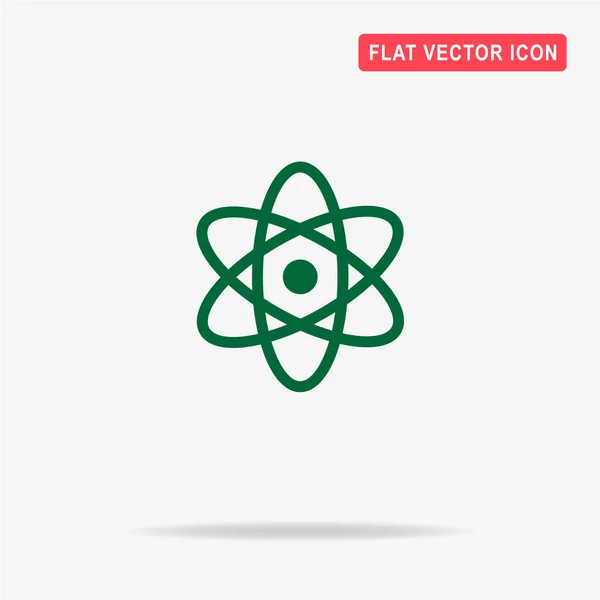 Atomikuvake Suunnittelun Vektorikonseptin Havainnollistaminen — vektorikuva