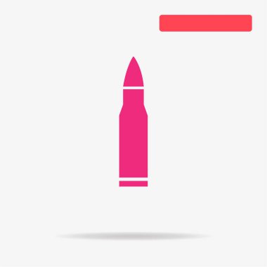 Madde işareti simgesi. Vektör konsept illüstrasyon tasarımı için.