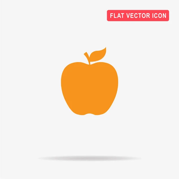 Icône Apple Illustration Vectorielle Concept Pour Design — Image vectorielle