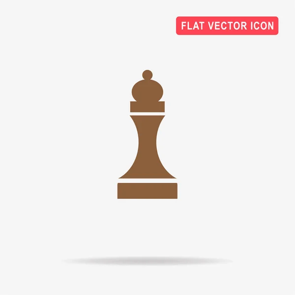 Chess Figure Icon Vector Concept Illustration Design — Stock Vector